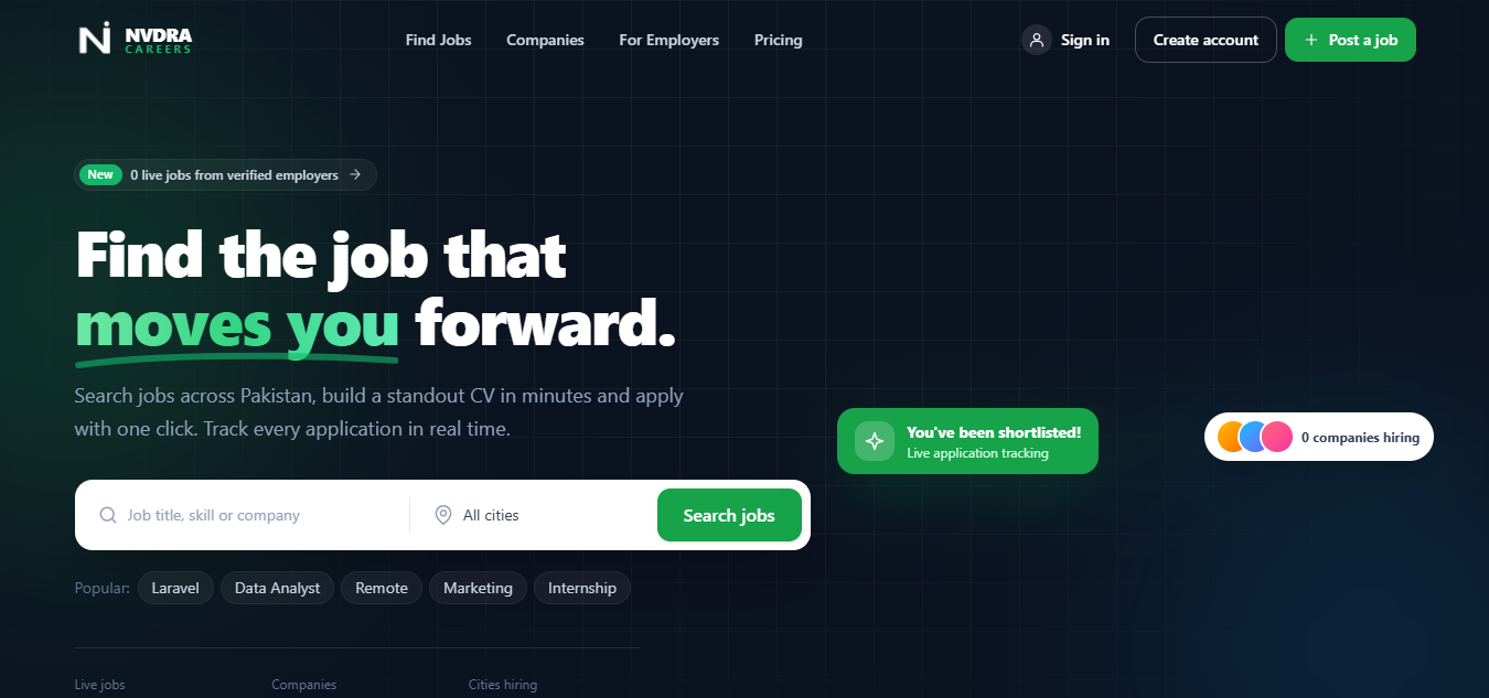 NVDRA Careers - Job Board Pro